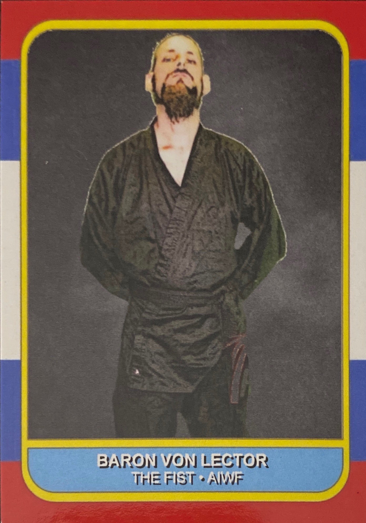 Baron VON Lector trading card PW Catalog