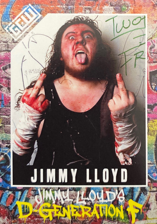 Jimmy Lloyd trading card PW Catalog