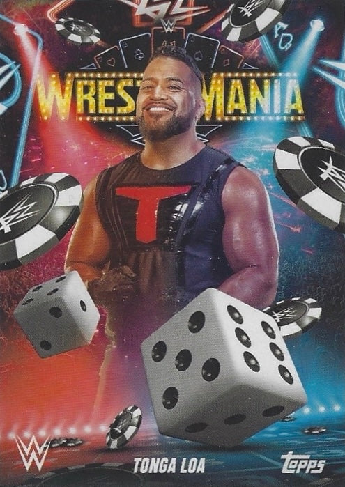 Tonga LOA trading card PW Catalog
