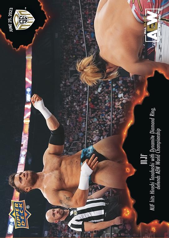MJF – MJF Hits Hiroshi Tanahashi With Dynamite Diamond Ring, Defends AEW World Championship