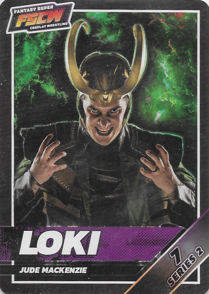 Loki / Jude Mackenzie trading card PW Catalog