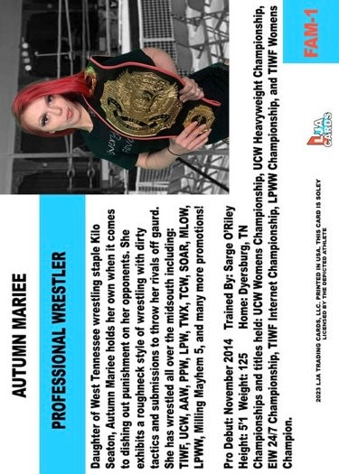 Autumn Mariee Trading Card PWcatalog