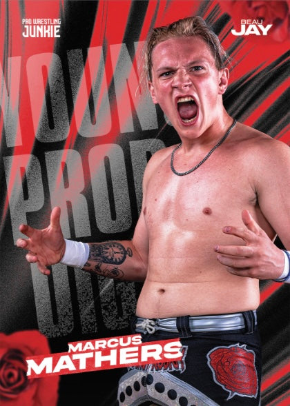 Marcus Mathers trading card PW Catalog