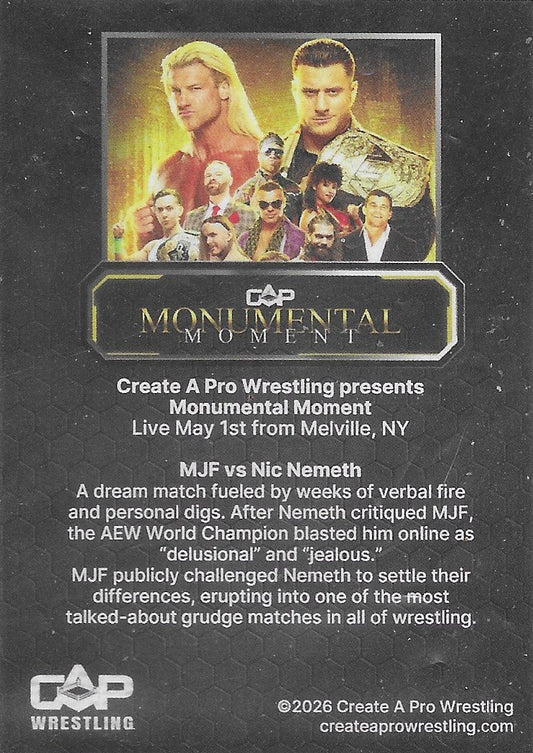 CAP Monumental Moment trading card PWcatalog