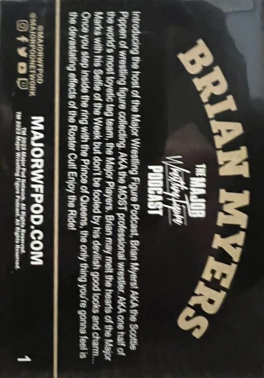 Brian Myers trading card PW Catalog