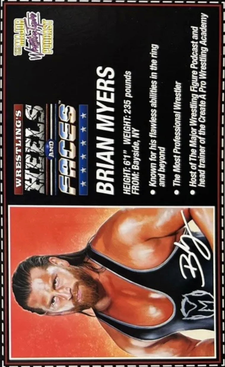 Brian Myers trading card PW Catalog