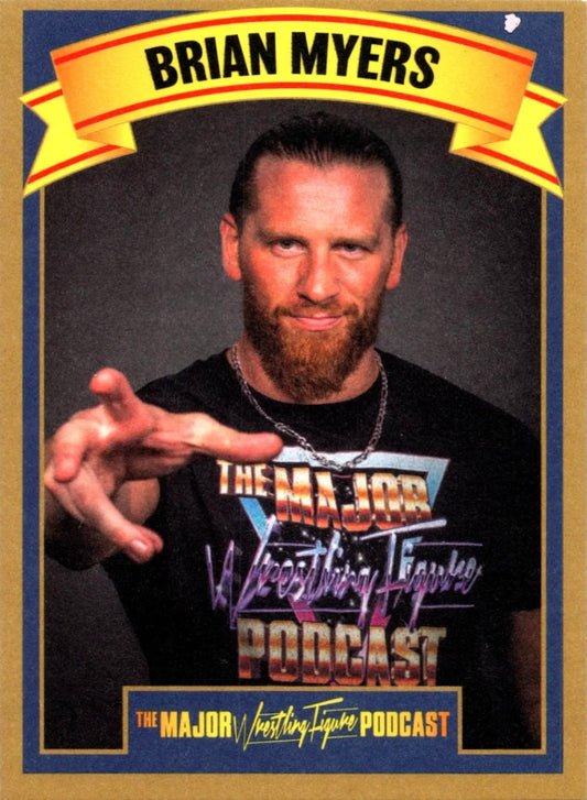 Brian Myers trading card PW Catalog