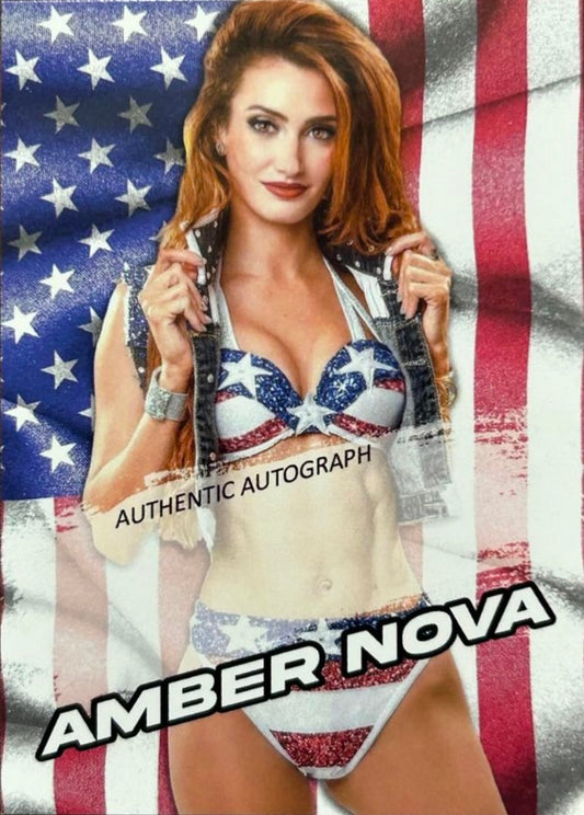 Amber Nova trading card PW Catalog