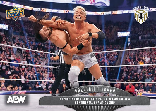 Kazuchika Okada – Kazuchika Okada Defeats PAC to Retain the AEW Continental Championship