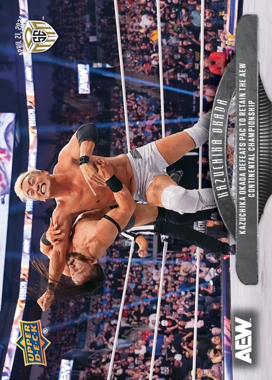 Kazuchika Okada – Kazuchika Okada Defeats PAC to Retain the AEW Continental Championship