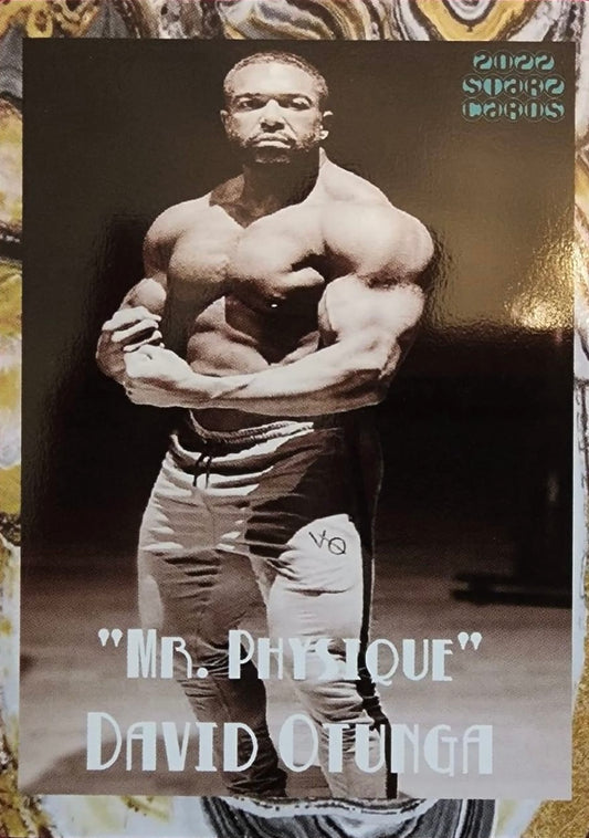 “MR. Physique” David Otunga trading card PW Catalog