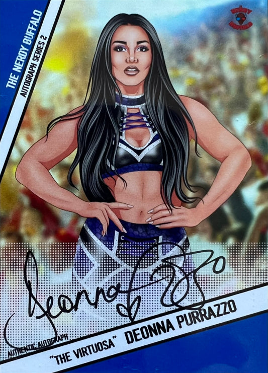 “The Virtuosa” Deonna Purrazzo trading card PW Catalog