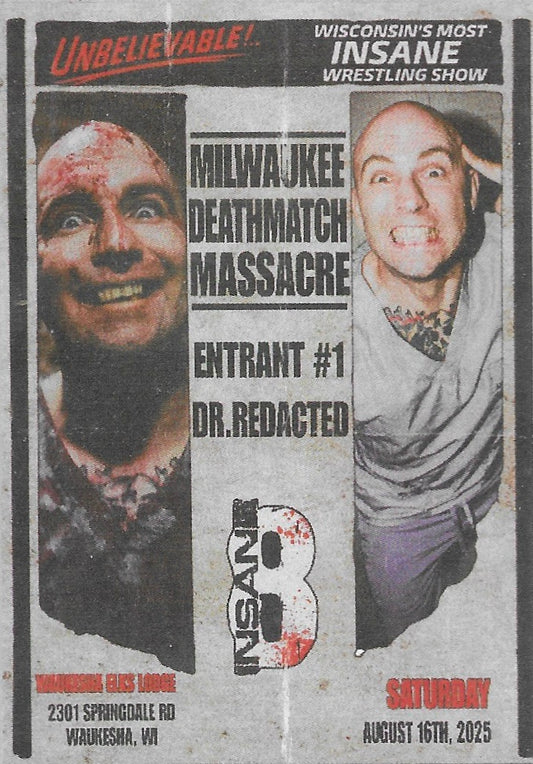 DR. Redacted trading card PW Catalog