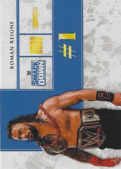 Roman Reigns trading card PW Catalog