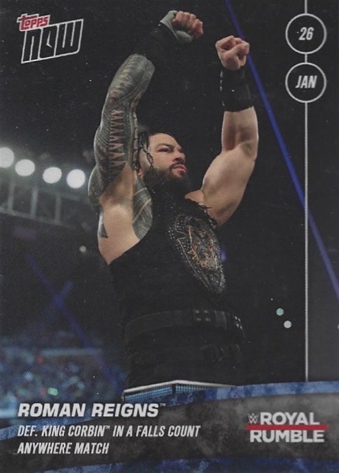 Roman Reigns DEF. King Corbin in a Falls Count Anywhere Match