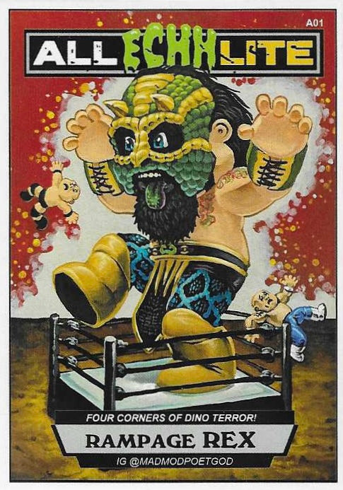 Rampage REX trading card PW Catalog