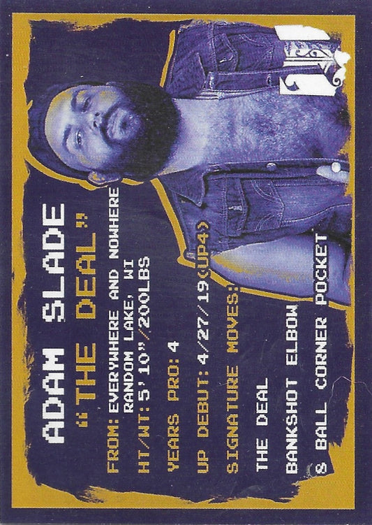Adam Slade trading card PW Catalog