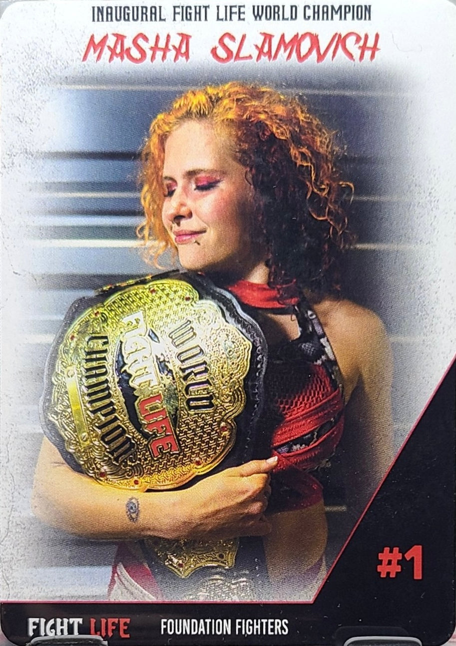 Inaugural Fight Life World Champion – Masha Slamovich