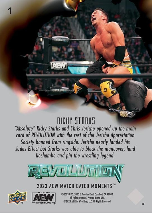 Ricky Starks – Ricky Starks Gets HIS Hands on Chris Jericho at Revolution and Comes Away With the Win - image 2