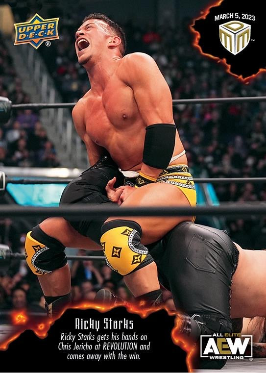 Ricky Starks – Ricky Starks Gets HIS Hands on Chris Jericho at Revolution and Comes Away With the Win