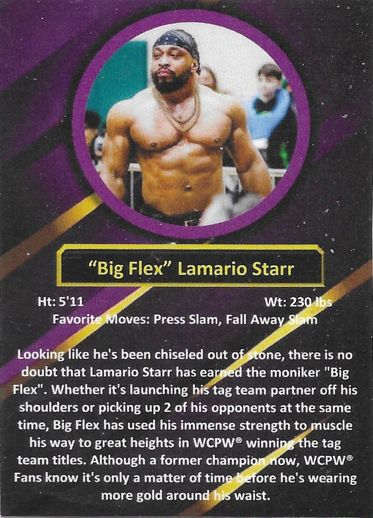 “Big Flex” Lamario Starr