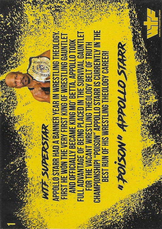 “Poison” Appollo Starr trading card PW Catalog