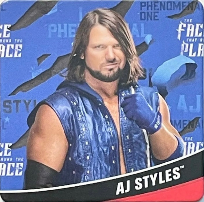 AJ Styles trading card PW Catalog