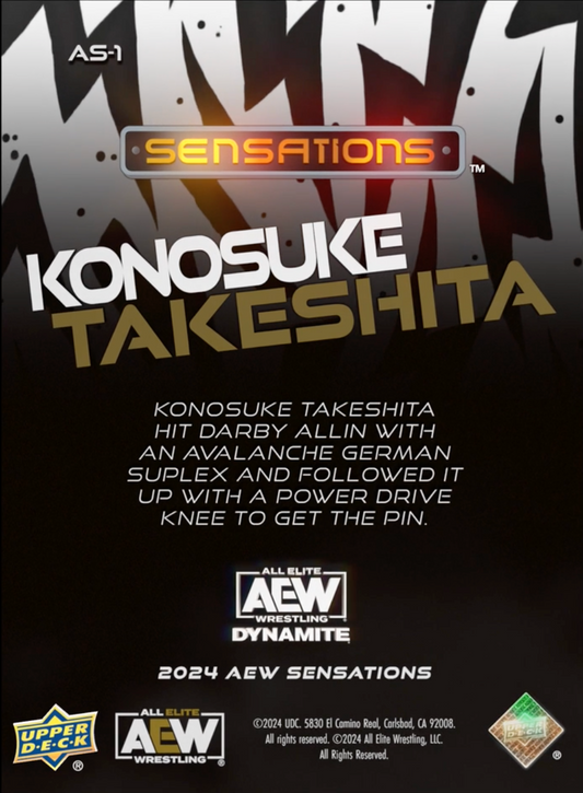 1/3/24 – Konosuke Takeshita – Konosuke Takeshita Defeats Darby Allin at Dynamite