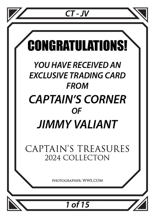 Jimmy Valiant trading card PW Catalog