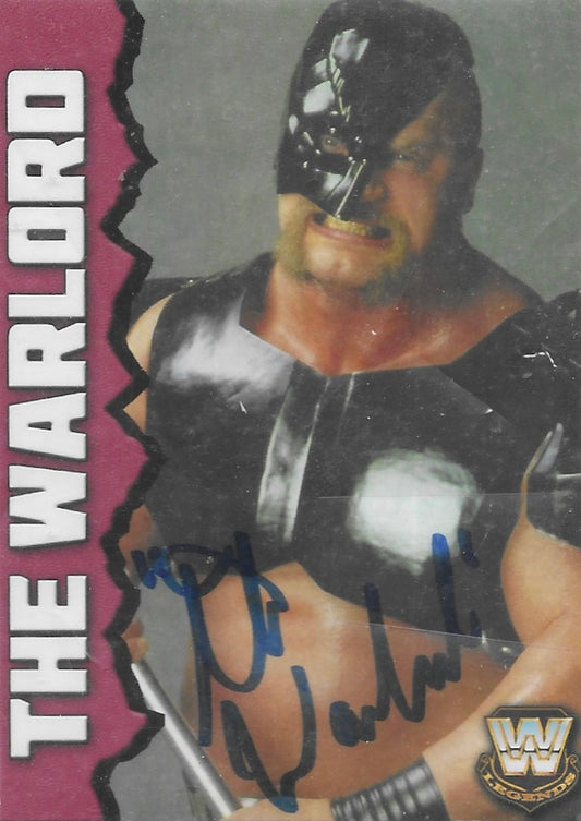 The Warlord trading card PW Catalog