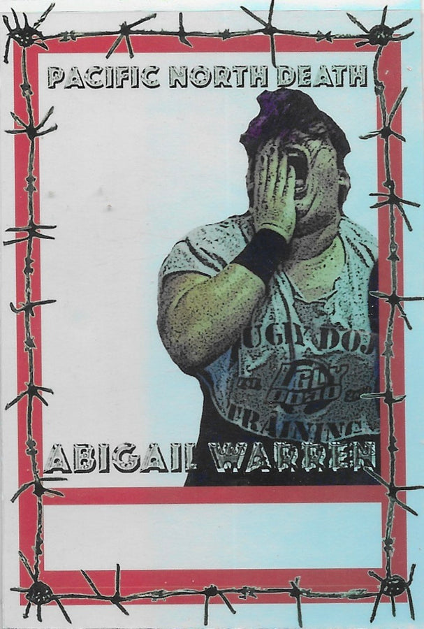 Abigail Warren trading card PW Catalog