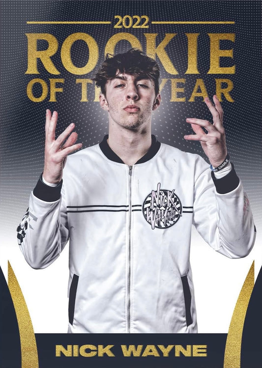2022 Rookie of the Year – Nick Wayne trading card PW Catalog