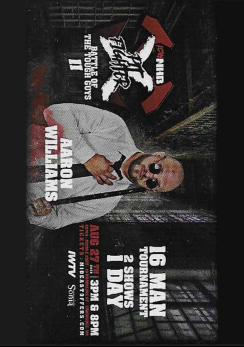 Pit Fighter X – Aaron Williams trading card PW Catalog