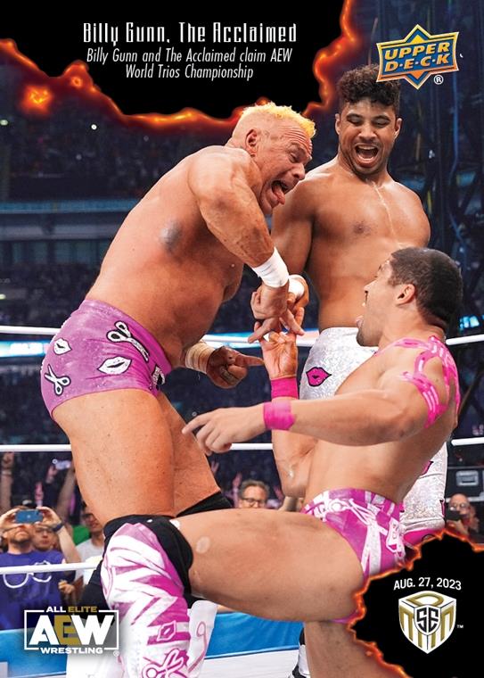 Billy Gunn, the Acclaimed – Billy Gunn and the Acclaimed Claim AEW World Trios Championship