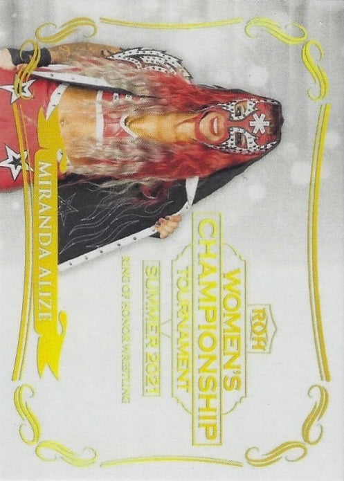 Miranda Alize trading card PWcatalog
