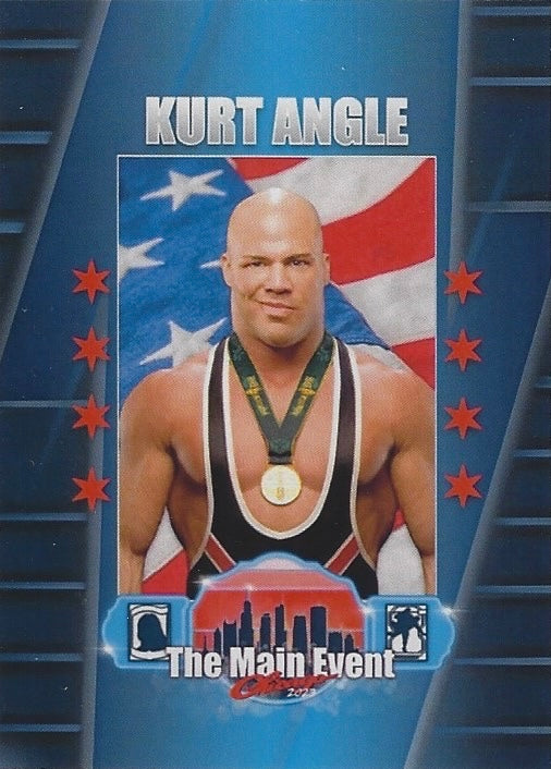 Kurt Angle trading card PW Catalog