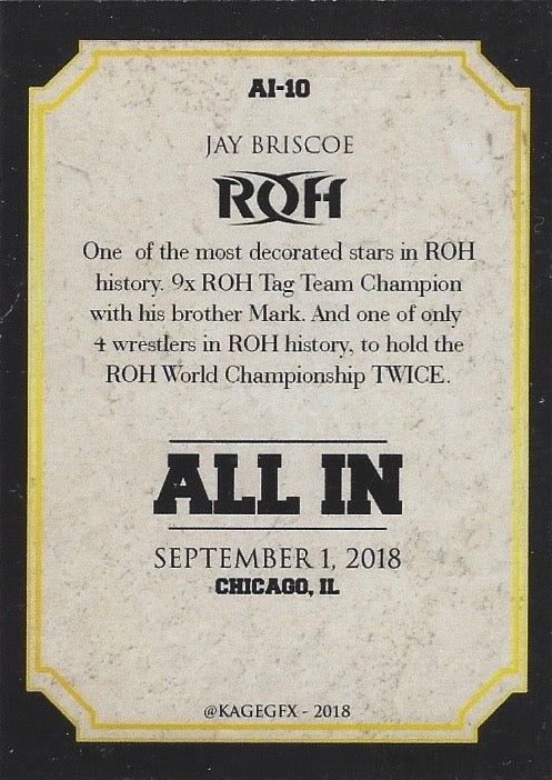 JAY Briscoe “the Briscoes”