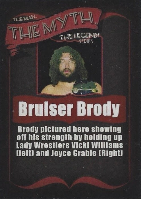Bruiser Brody trading card PW Catalog
