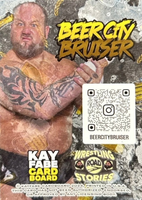 Beer City Bruiser trading card PW Catalog