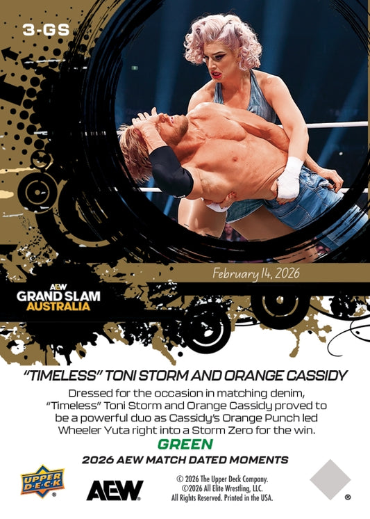 “Timeless” Toni Storm and Orange Cassidy – “Timeless” Toni Storm and Orange Cassisdy Combine on an Orange Punch Into a Storm Zero to Take Down Wheeler Yuta and Marina Shafir - image 2