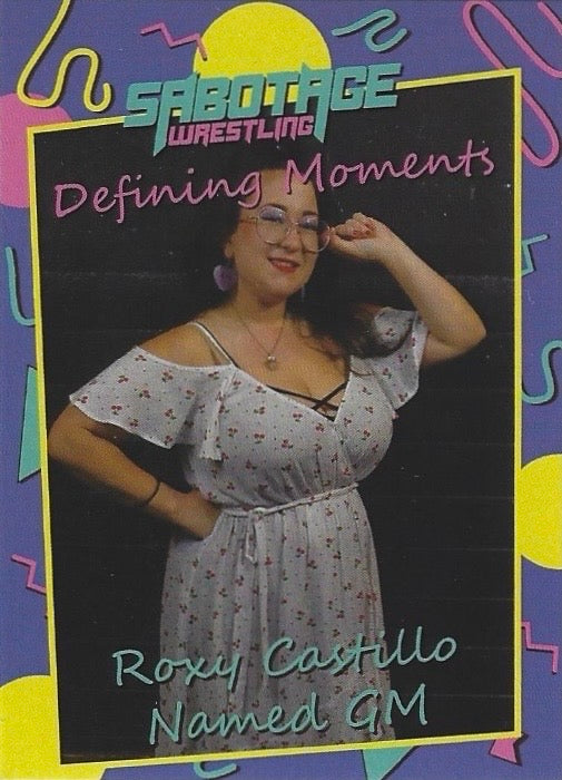 Defining Moments – Roxy Castillo Named GM trading card PW Catalog