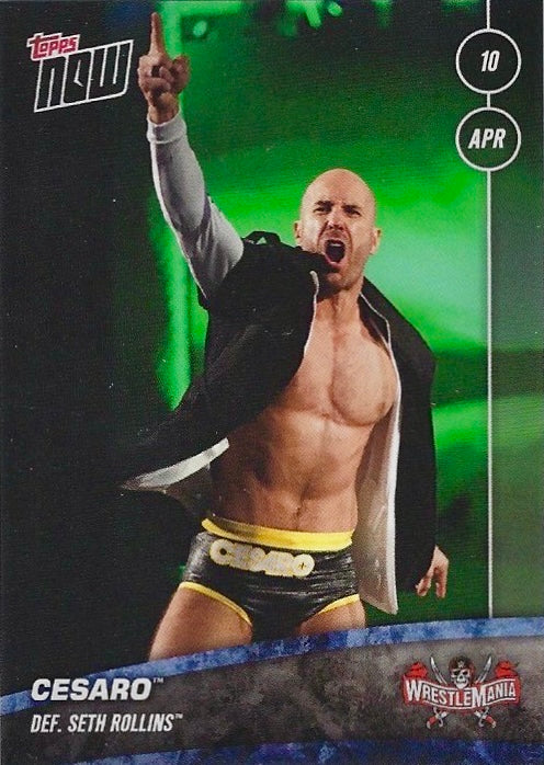 Cesaro DEF. Seth Rollins