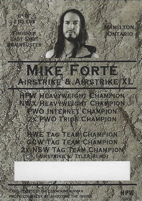 Mike Forte – PWO Internet Champion