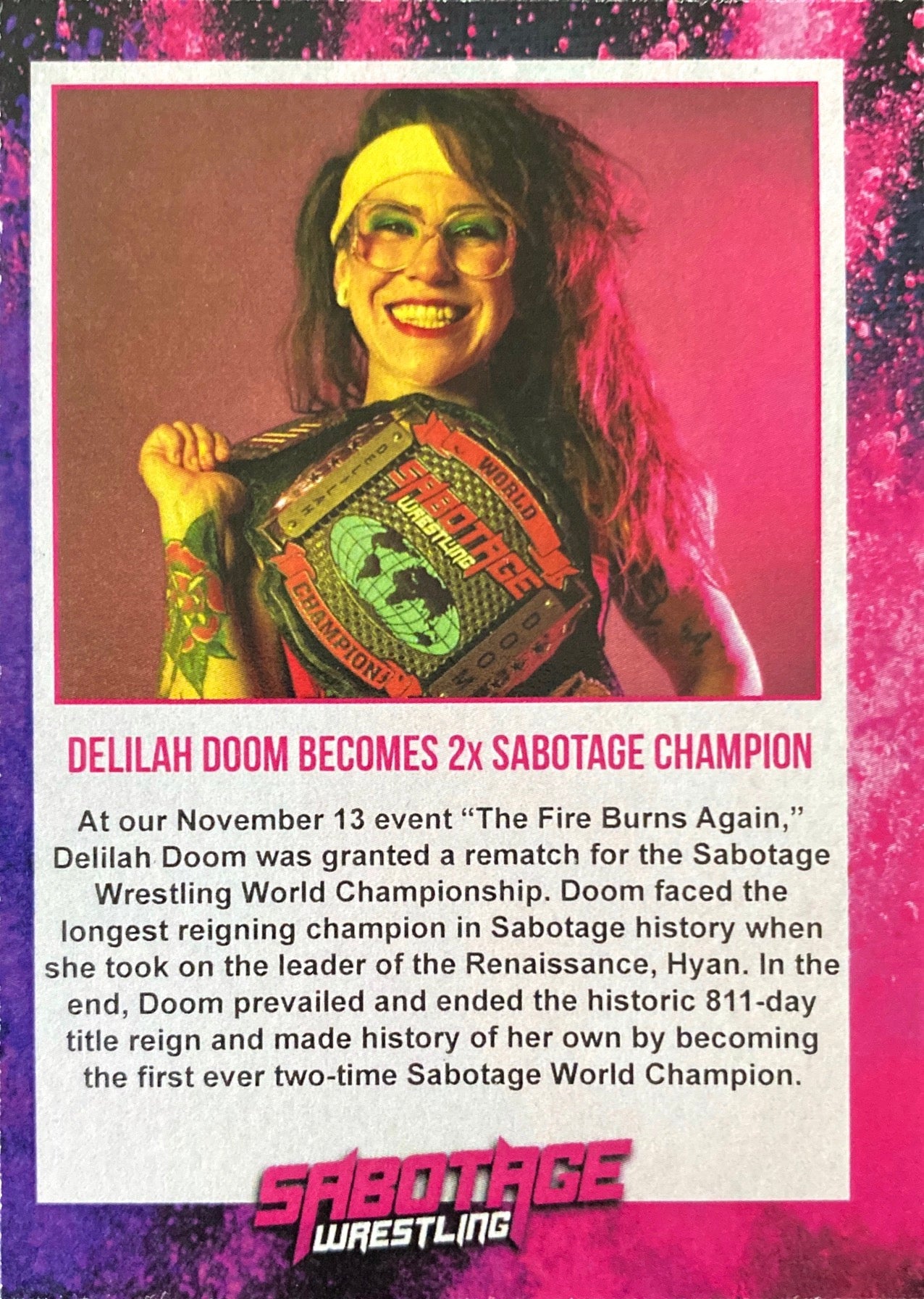 Defining Moments – Delilah Doom