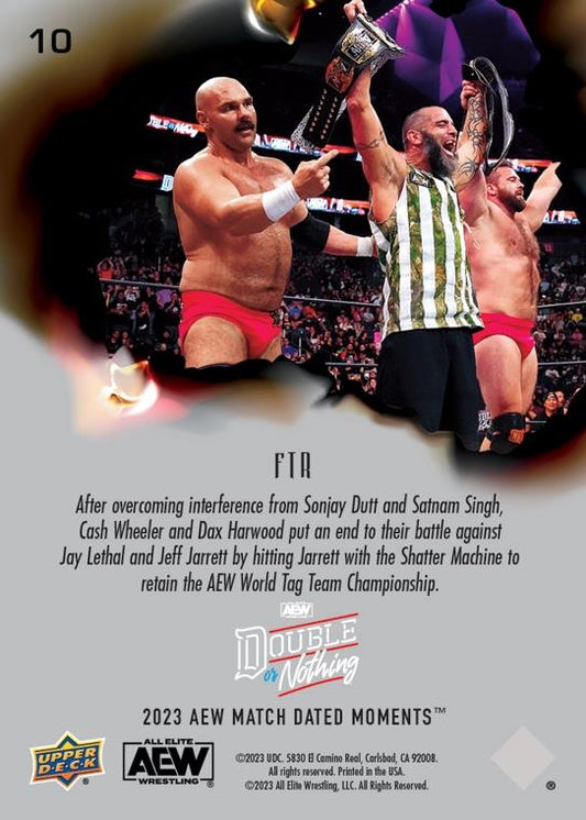FTR – FTR Lands the Shatter Machine on Jeff Jarrett to Retain the AEW World TAG Team Championship