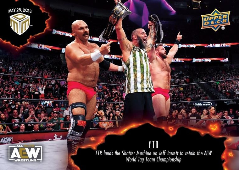 FTR – FTR Lands the Shatter Machine on Jeff Jarrett to Retain the AEW World TAG Team Championship