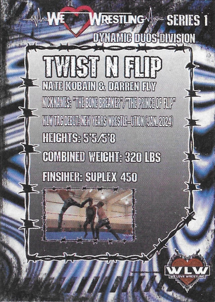 Twist N Flip – Darren FLY & Nate Kobain trading card PW Catalog