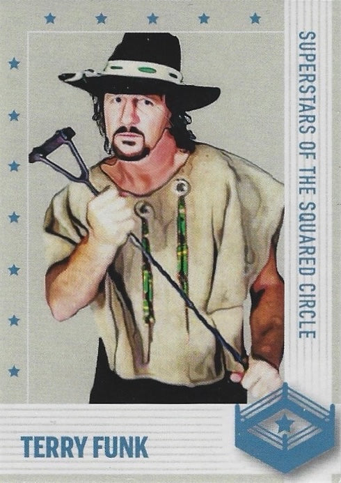 Terry Funk trading card PW Catalog