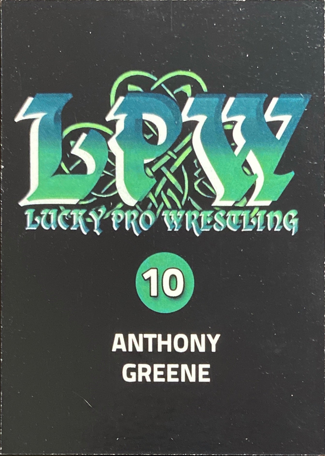 Anthony Greene trading card PW Catalog