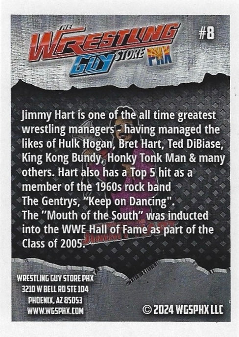 Jimmy Hart trading card PW Catalog